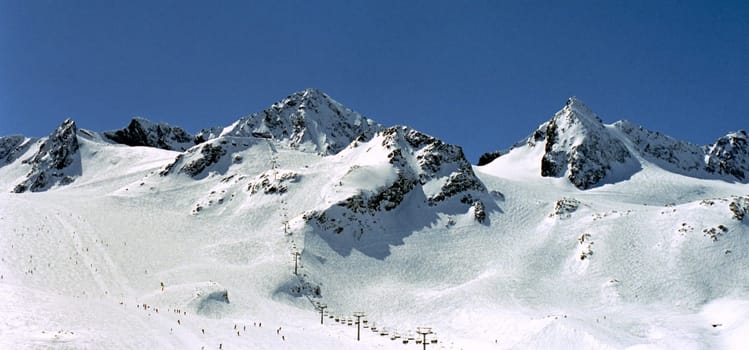 ... on the Stubai Glacier