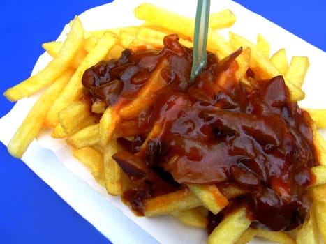 French fries with hunter's sauce 2