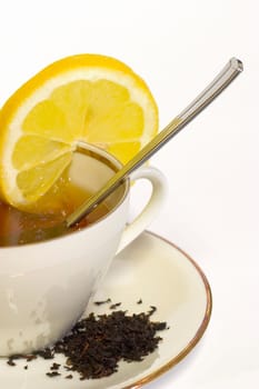 Tea with lemon