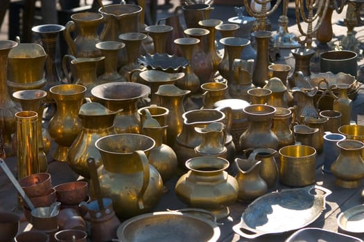 Brass jugs