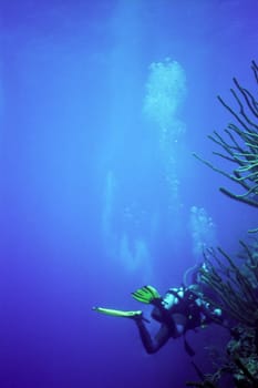 deep blue