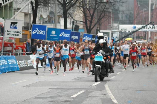 Hamburg Marathon 2006,Start Runner
