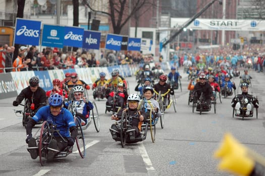 Marathon Hamburg 2006 Start Rollis