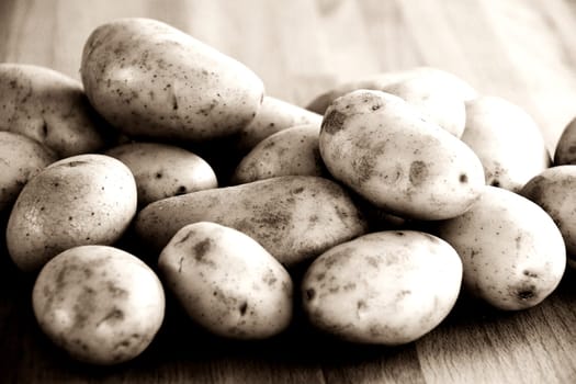 antique new potatoes