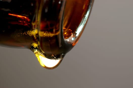 The last drop of beer