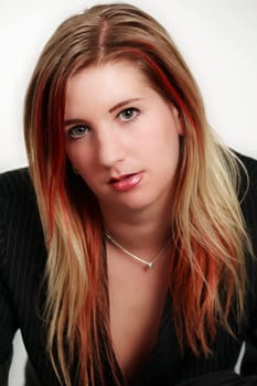 Portrait of a young woman