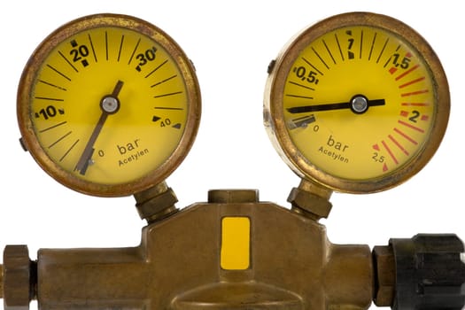 Cylinder pressure gauge