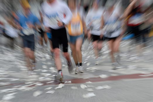 Hamburg Marathon 2006,Germany.