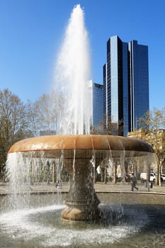 Fountain at the Alter Oper,Frankfurt