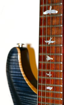 Pre Factory Paul Reed Smith PRS 10-Top Custom Whole Blue.Dated 1993. Bird inlays,24 frets,tremolo,Brazilian Rosewood fingerboard