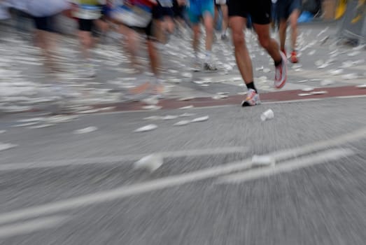 Marathon in Hamburg,2006. Germany