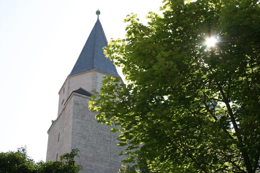 Tower of the Imperial Cathedral in Königslutter am Elm