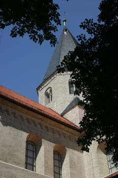 Tower of the Imperial Cathedral in Königslutter am Elm