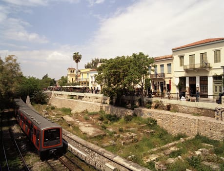 ... near Monastiraki Square in Athens - 6x7