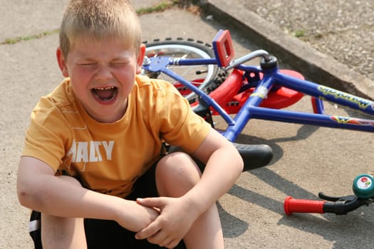 Bicycle crash