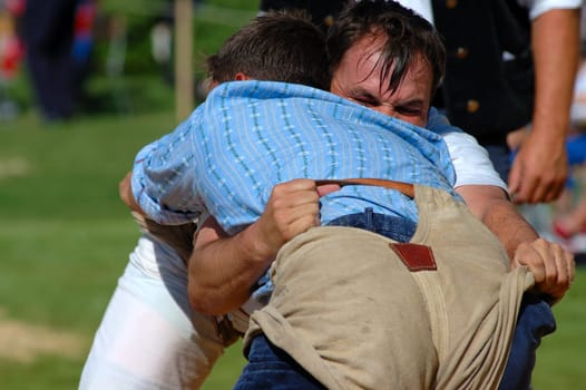 Wrestling Mont-sur-Rolle Vaud Switzerland
