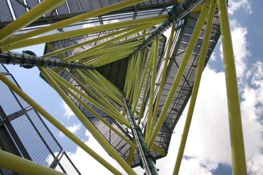Observation tower in the Müritz National Park