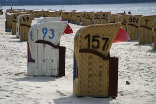 Beach chairs