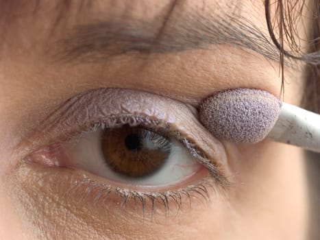 Apply eyeshadow