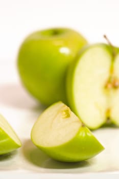 Apple sliced