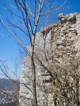 At the castle