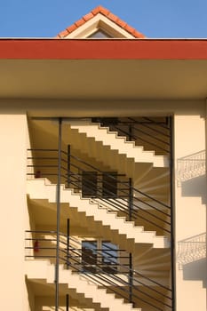 Hotel stairs