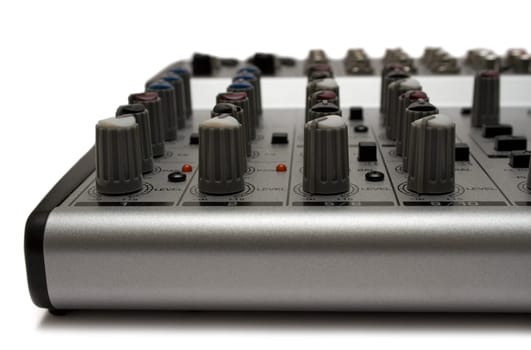 Mixing console