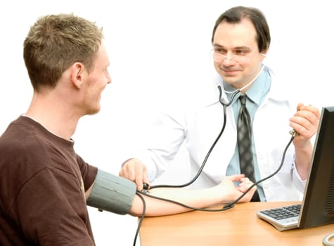 Measuring blood pressure