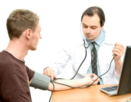 Measuring blood pressure