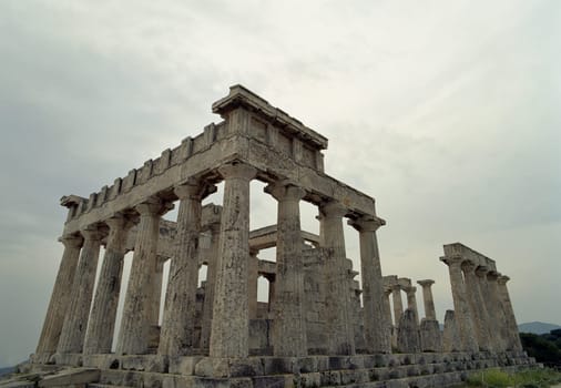 a reconstruction of perhaps the most beautiful Greek temple can be admired in the Munich Glyptothek - 6x7
