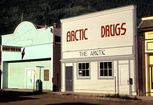 ----Scan of Dia-I have lightened the background a bit---- Inuvik is the last and northernmost town on the American continent that can be reached by car on public roads. It is/was an Eskimo settlement before
