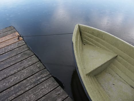 Boat at the jetty