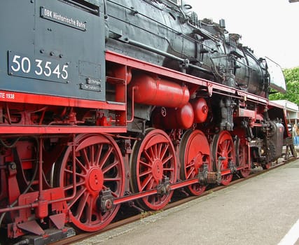 Propulsion steam locomotive