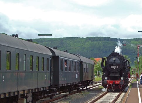 Steam locomotive