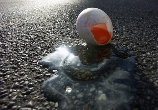 Leaked egg