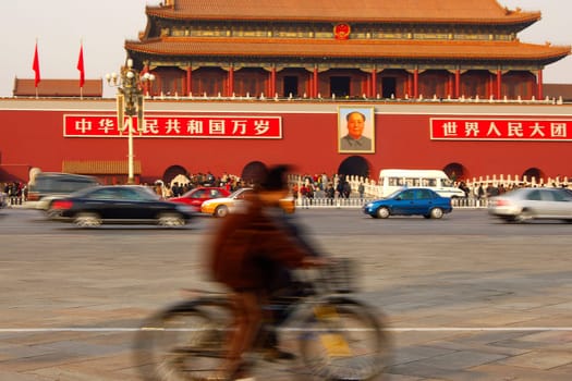In Tiananmen Square,Tiananmen,Beijing,China