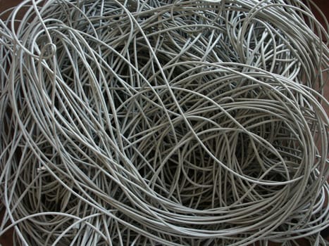 Cable clutter - network cable