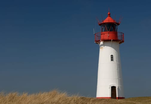 Lighthouse on the island of Sylt,Germany