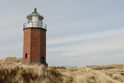 Lighthouse on the island of Sylt,Germany