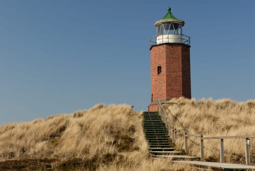 Lighthouse on the island of Sylt,Germany