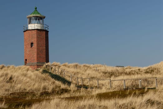 Lighthouse on the island of Sylt,Germany