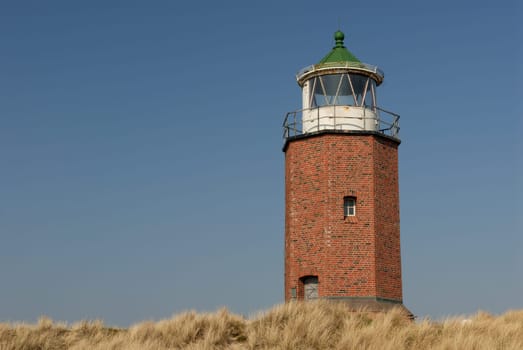 Lighthouse on the island of Sylt,Germany
