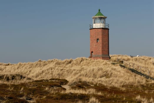 Lighthouse on the island of Sylt,Germany