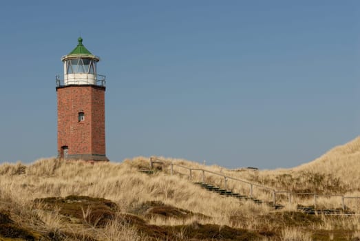Lighthouse on the island of Sylt,Germany