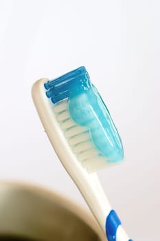 Toothbrush with toothpaste 4
