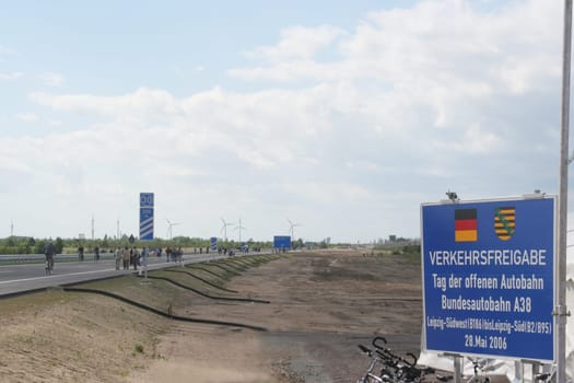 Construction of a new motorway
