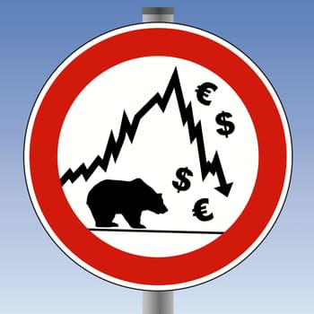 ... on the stock exchange,the money is not gone,it is just someone else.