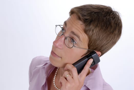 Faru with phone,mobile phone.