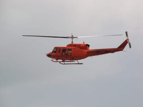 Rescue helicopter