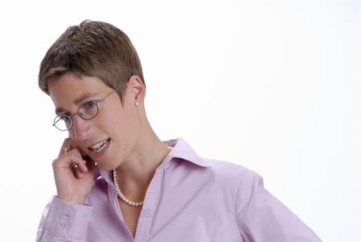 Woman on the phone